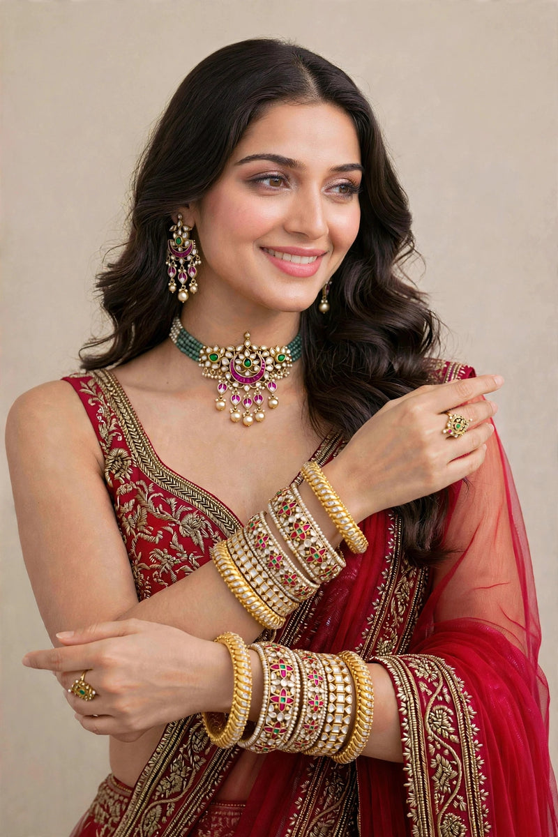 Kundan Bangles